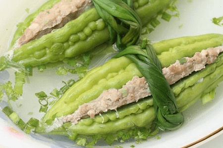 Các bước nấu canh khổ qua