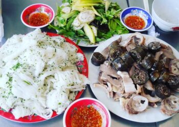 Lòng heo bánh hỏi Phú Long