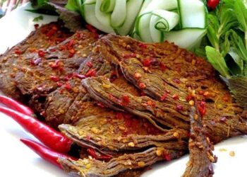 Cách làm thịt heo như khô bò ngon
