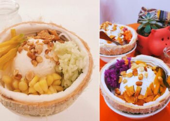 Kem xôi dừa Khap Khun