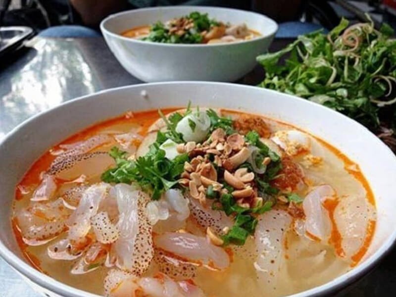 Bún sứa - Món ăn ngon tại Khánh Hòa