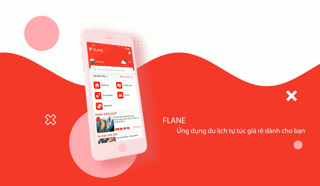 ứng dụng Flane.vn