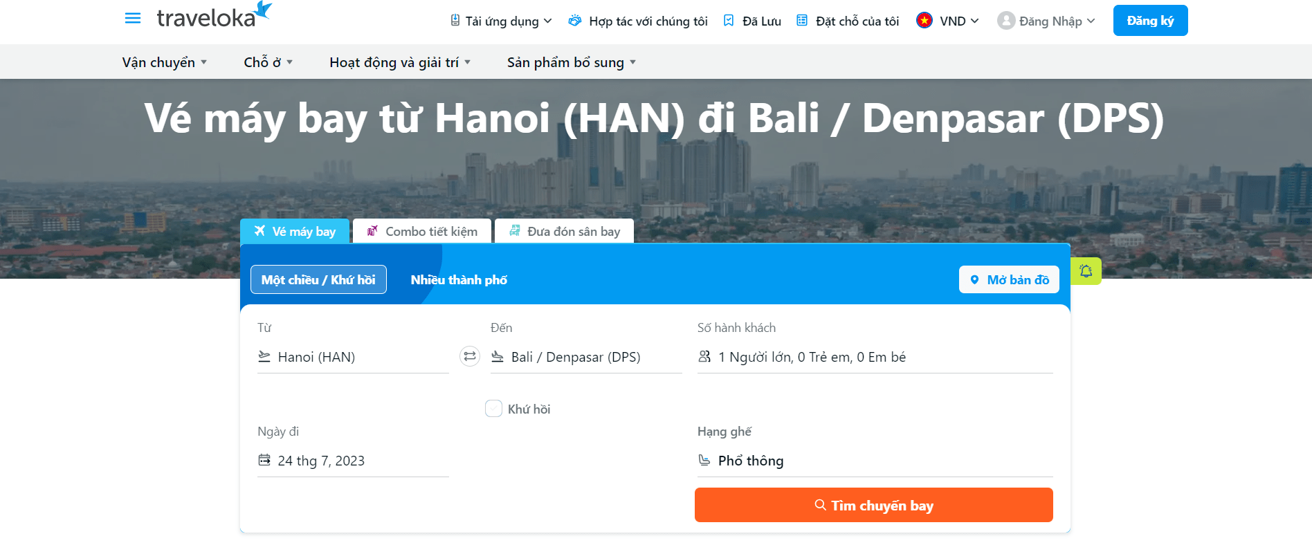 Mua vé máy bay đi Bali